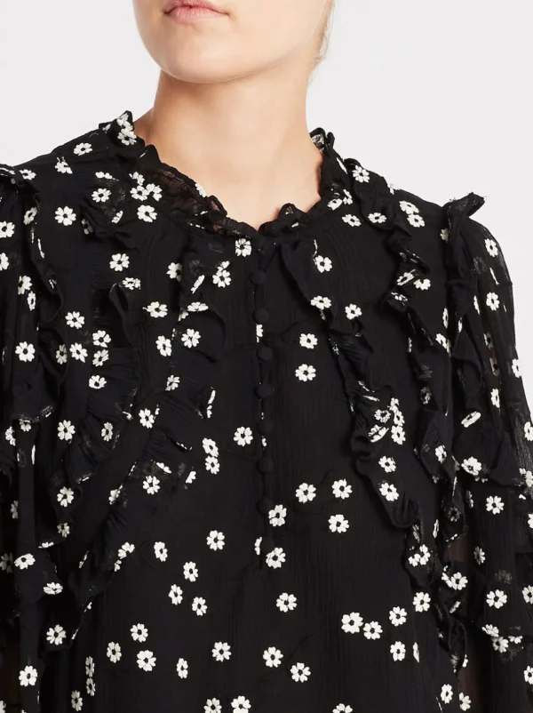 Alessandra Ruffle Top