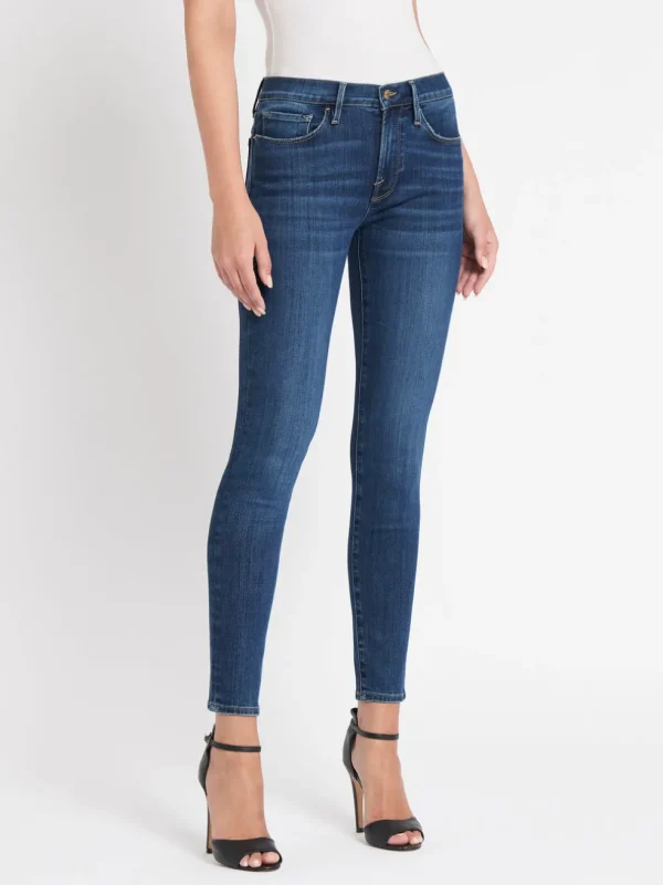 Ali High Rise Cigarette Raw Edge Jean