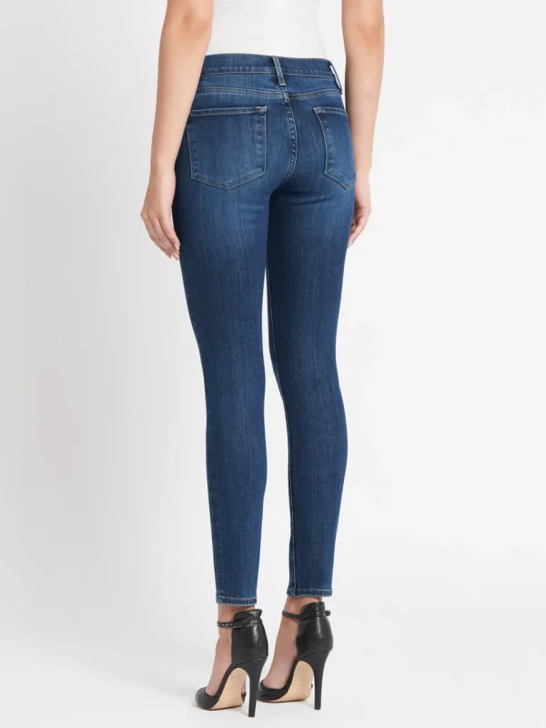 Ali High Rise Cigarette Raw Edge Jean