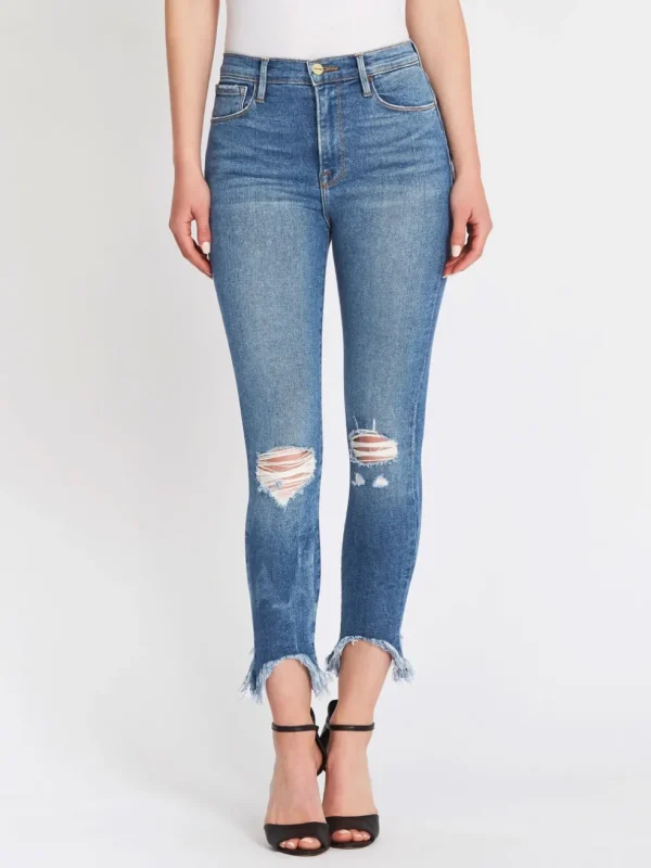 Ali High Rise Skinny Cigarette Stiletto Jean