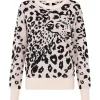 Animal Jacquard Pullover