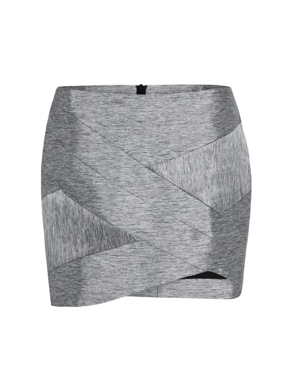 Annabel Metallic Mini Skirt
