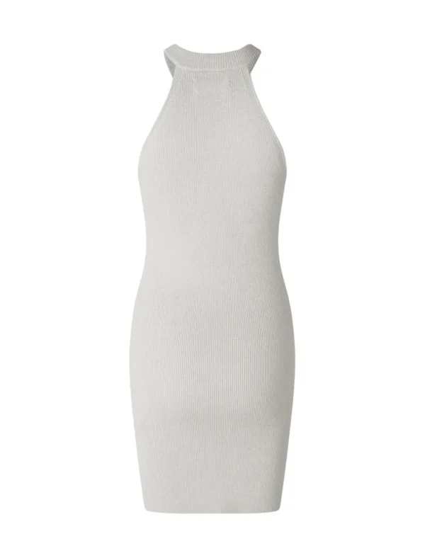 Ashli Metallic Tank Dress