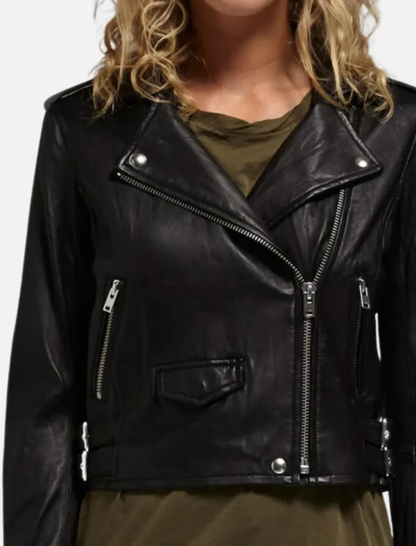 Ashville Leather Moto Jacket