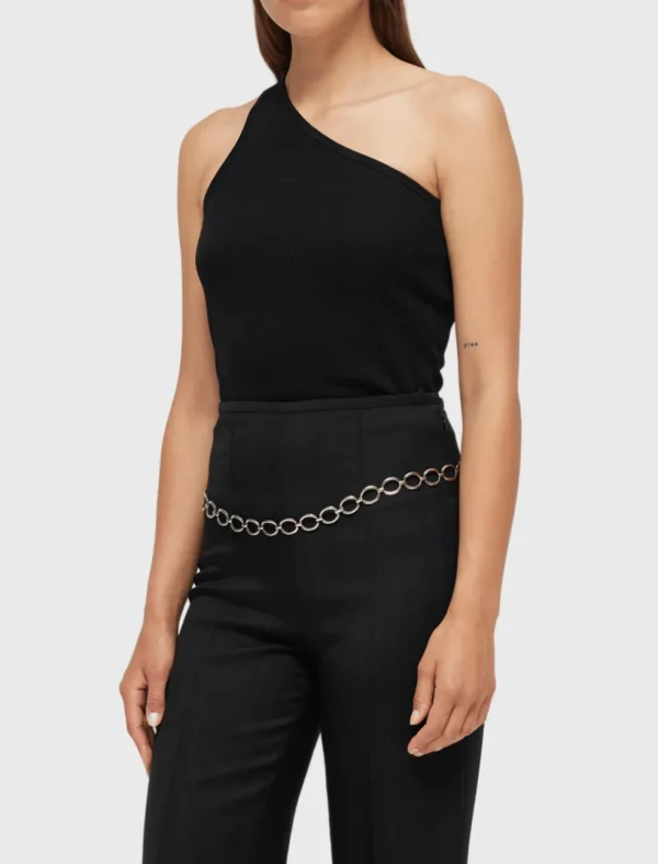 Asymmetrical Rib Top