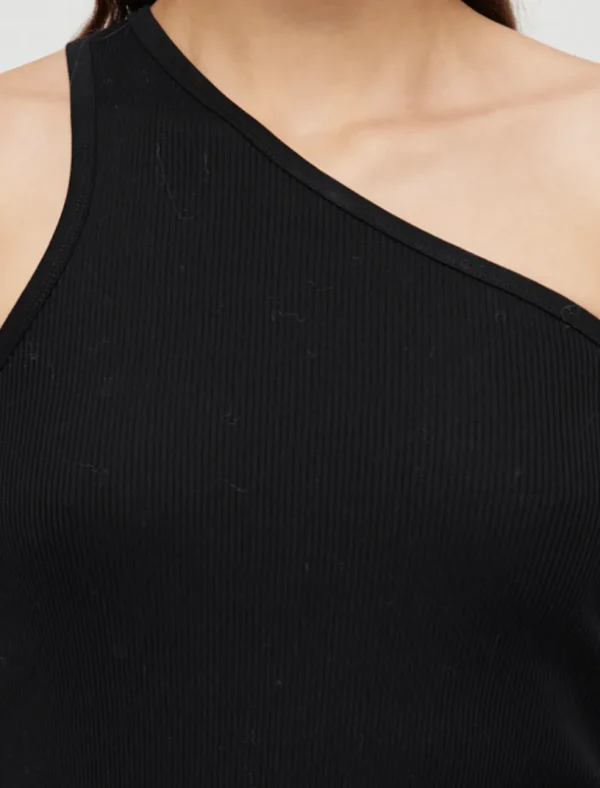 Asymmetrical Rib Top