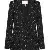 Boucle Dot Tweed Blazer