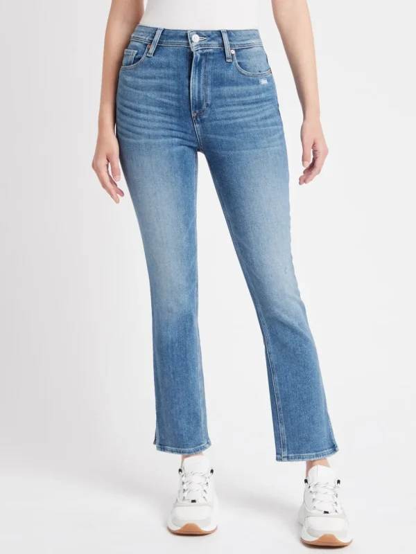 Cindy Outseam Slit Jean