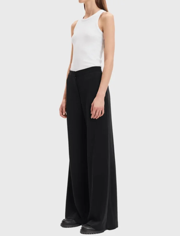 Collot Wide Leg Suit Trousers