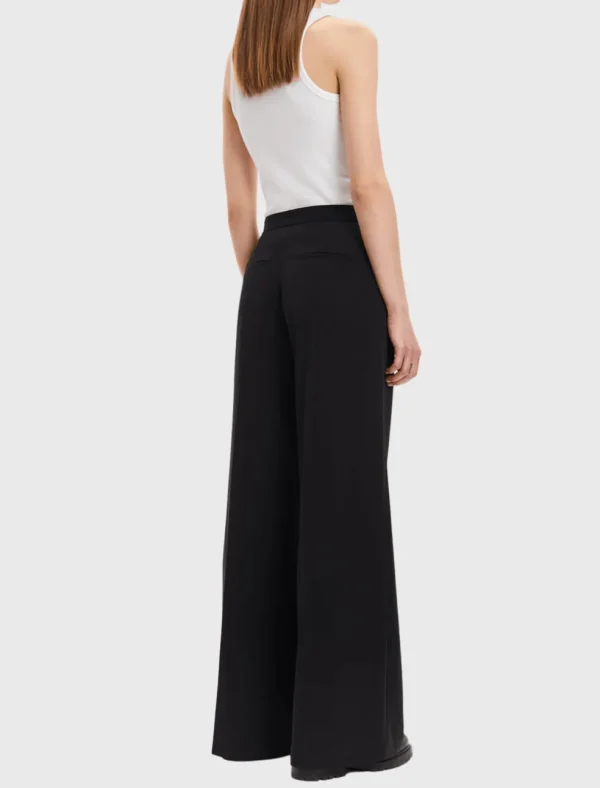 Collot Wide Leg Suit Trousers
