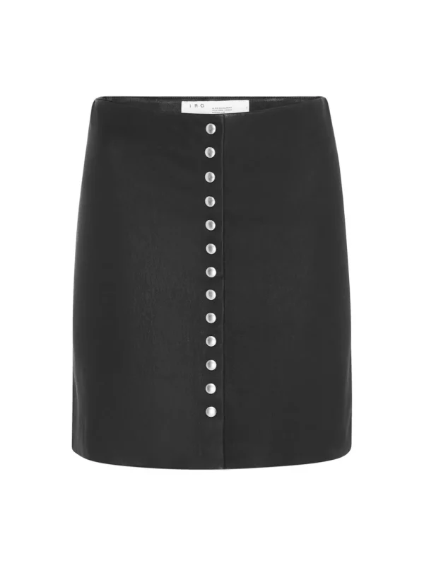 Costa Leather Mini Skirt
