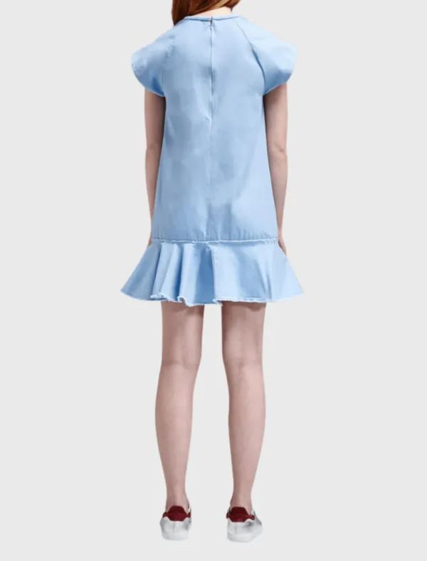 Cotton Canvas Bias Dress