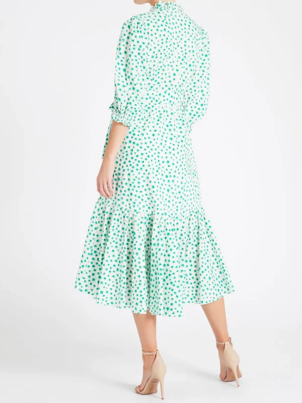 Emerald Daisy Dress