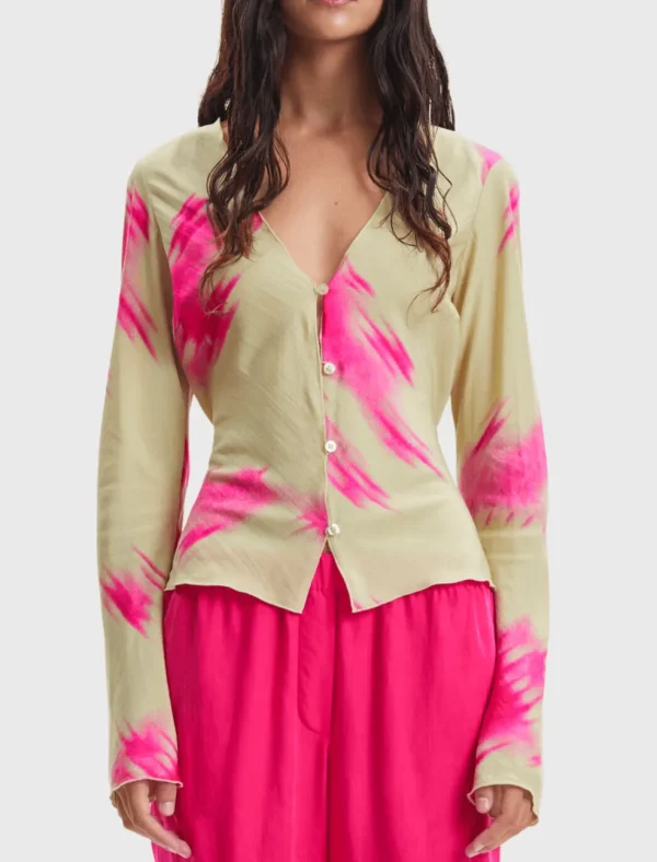 Emmie Tie Back Blouse