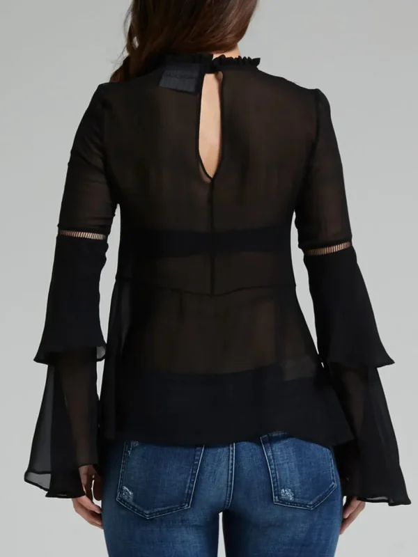 Georgette Layer Sleeve Top