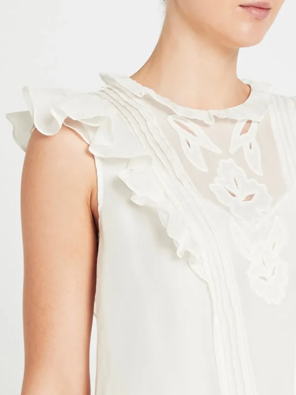 Hana Applique Embroidered Top