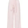 High Rise Tie Waist Pant