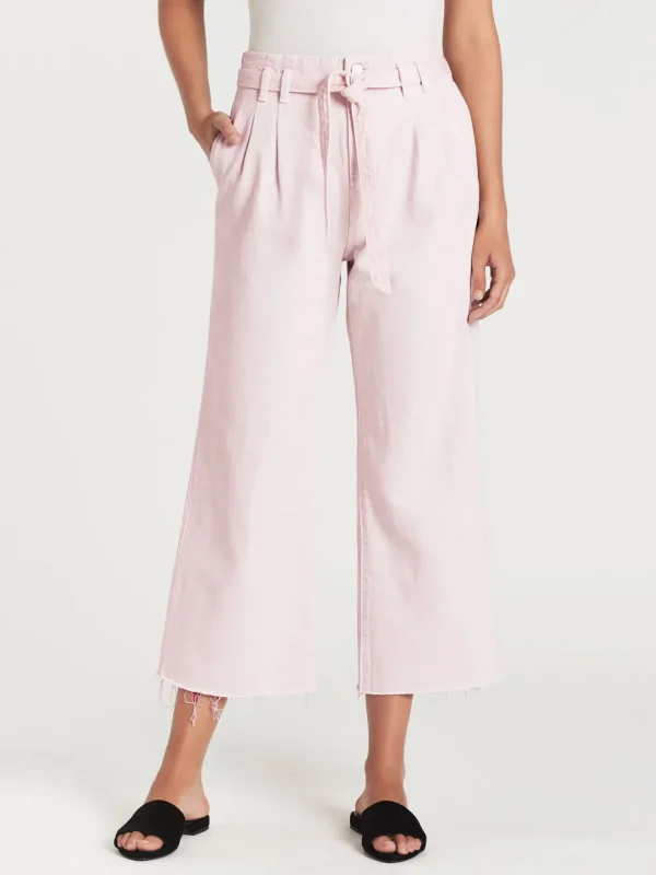 High Rise Tie Waist Pant