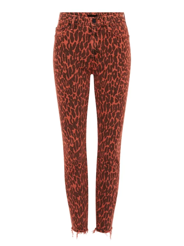 High Waisted Looker Ankle Fray Jean