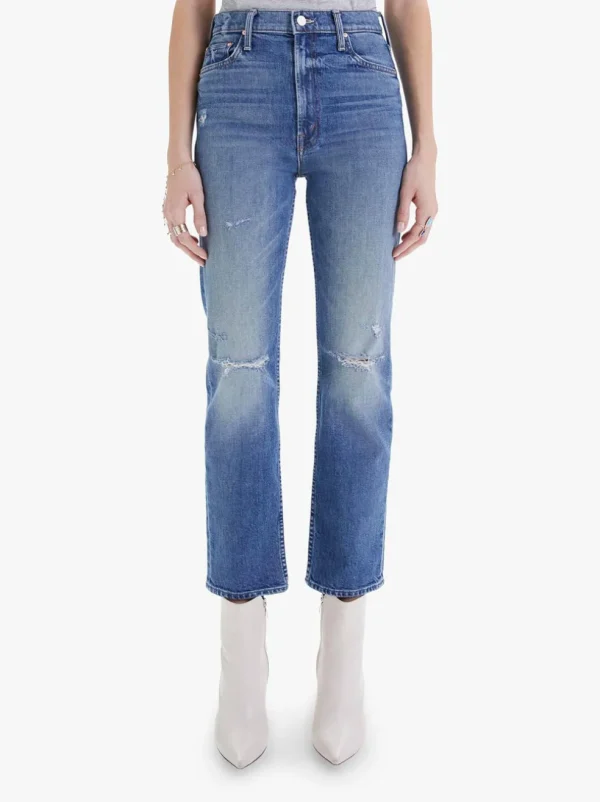 High Waisted Rider Ankle Jean
