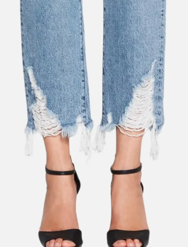 Higher Ground Straight Crop Jeans