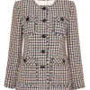 Houndstooth Tweed Jacket