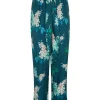 Hydrangea Floral Tie Pant