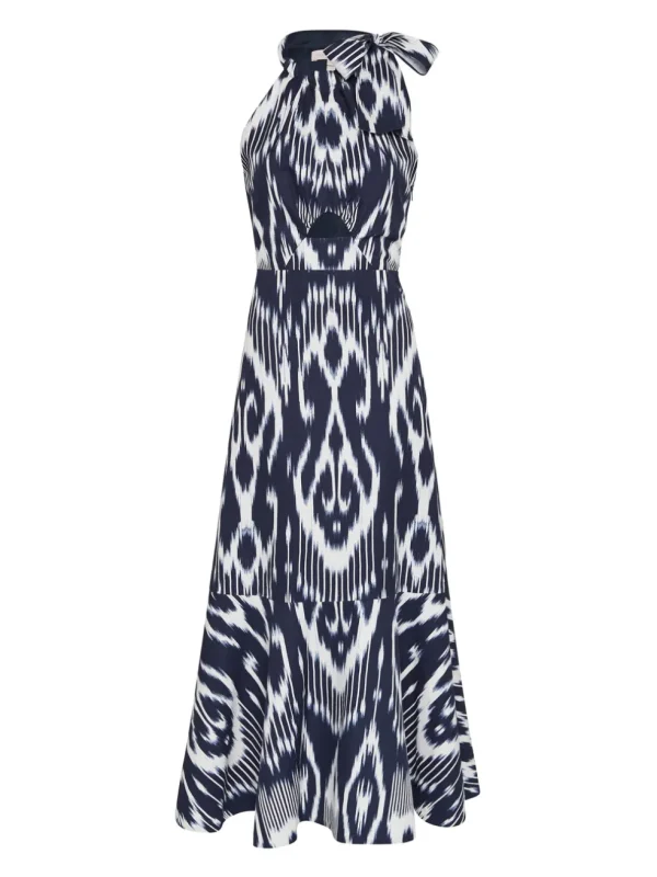Ikat Linen Dress