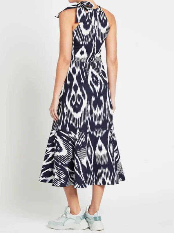 Ikat Linen Dress