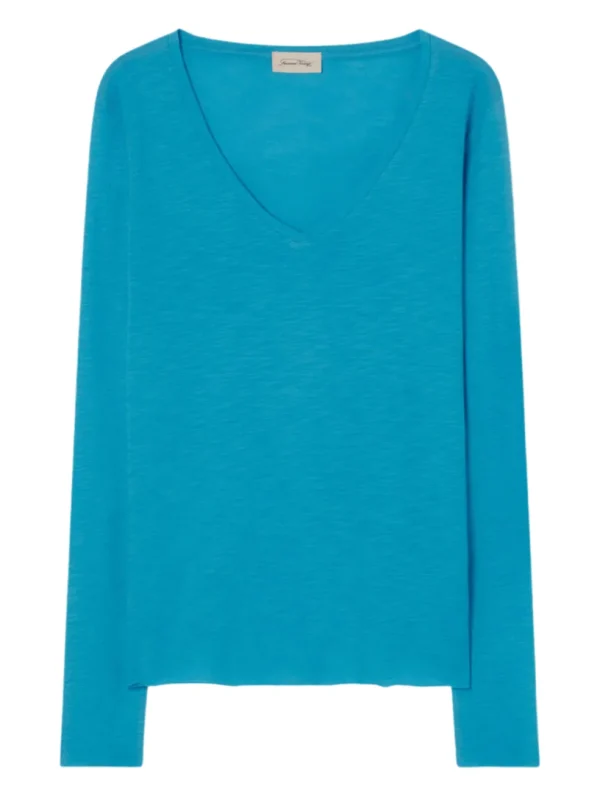 Jacksonville Long Sleeve V Neck Tee