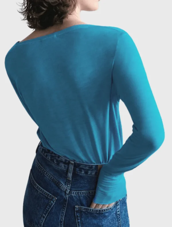 Jacksonville Long Sleeve V Neck Tee