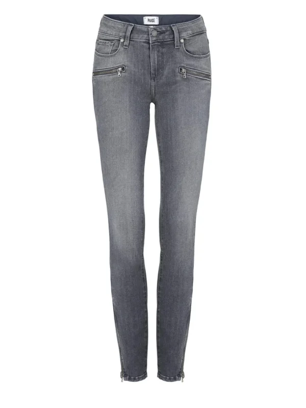 Jane Zip Crop Jean