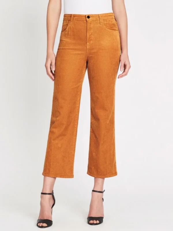 Joan High Rise Crop Cord Pant