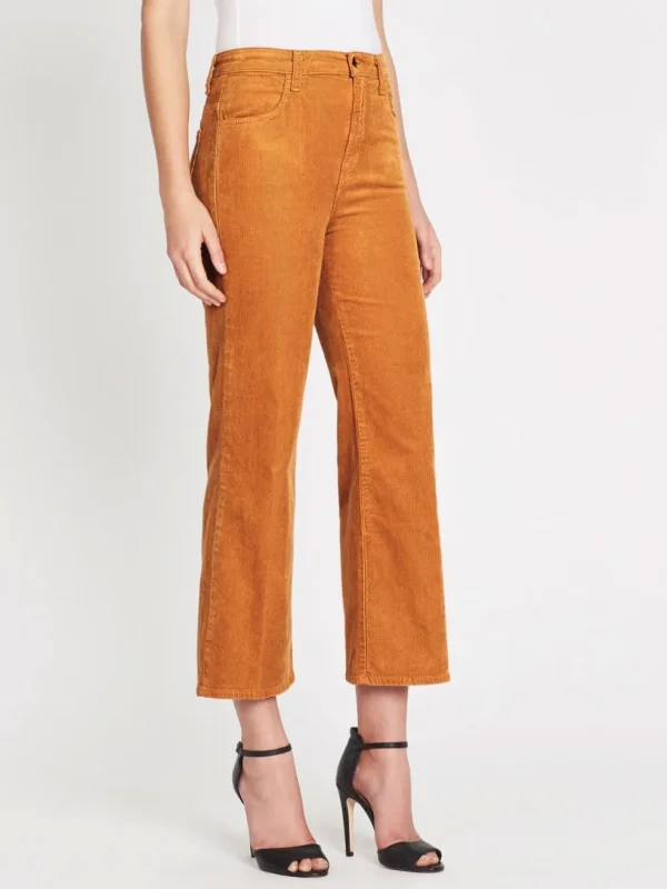 Joan High Rise Crop Cord Pant