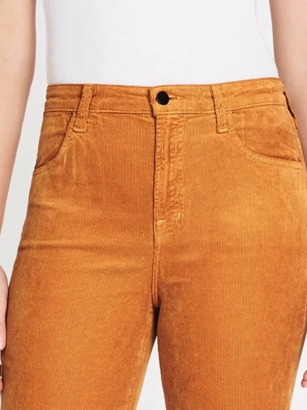 Joan High Rise Crop Cord Pant