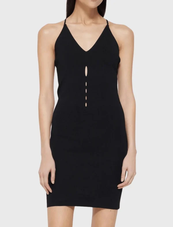 Knitted Cut Out Dress