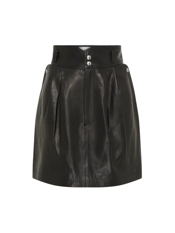 Lalma Leather Mini Skirt