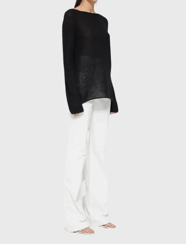 Layering Open Knitted Top