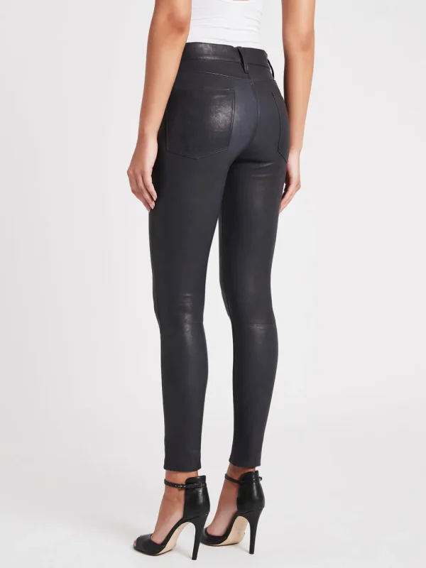 Le High Leather Skinny Pants