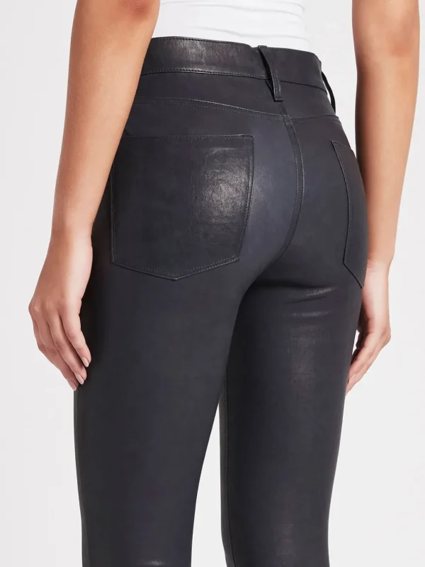 Le High Leather Skinny Pants