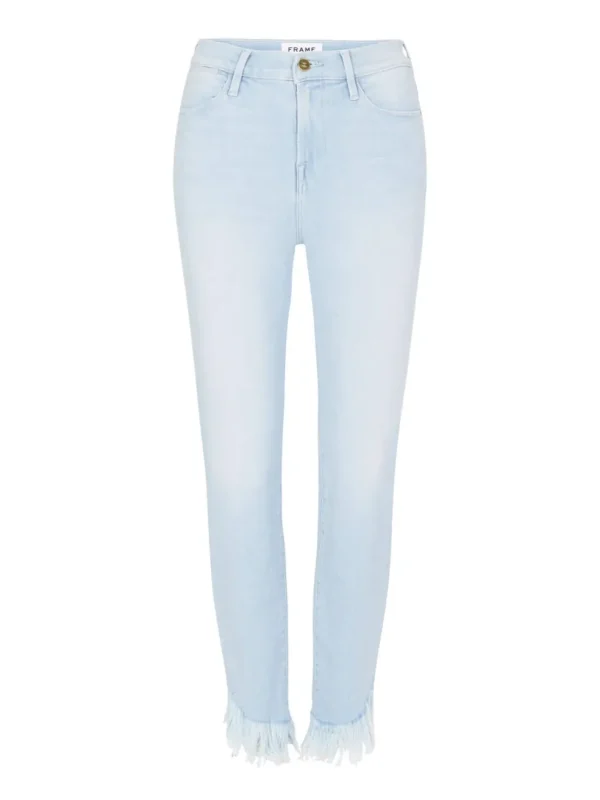 Le High Shredded Raw Jean