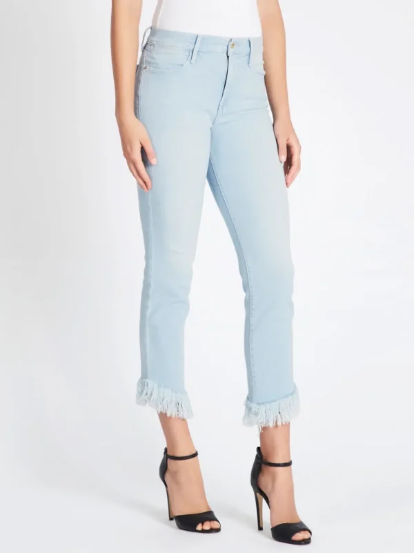 Le High Shredded Raw Jean