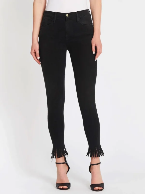 Le High Skinny Fringe Jean