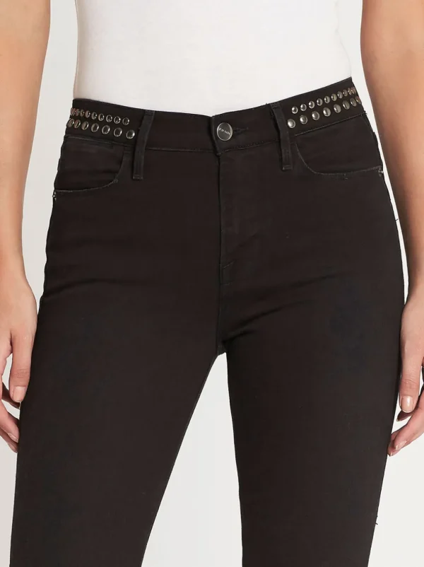 Le High Straight Band Stud Jean