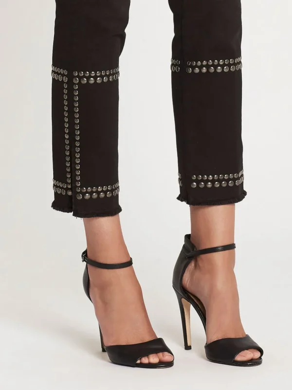 Le High Straight Band Stud Jean