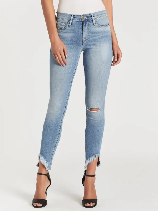 Le Skinny De Jeanne Side Fray