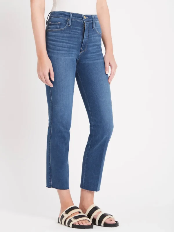 Le Sylvie Crop Raw Edge Jean
