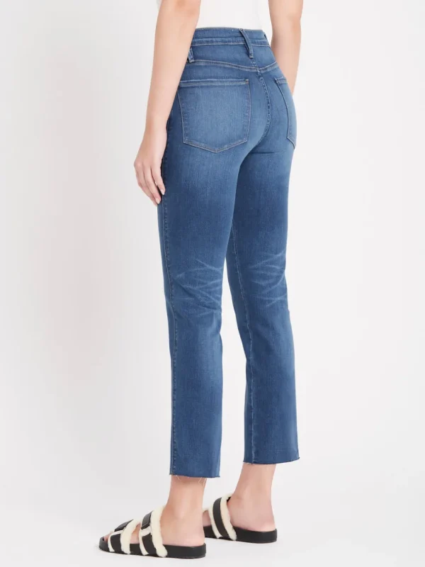 Le Sylvie Crop Raw Edge Jean