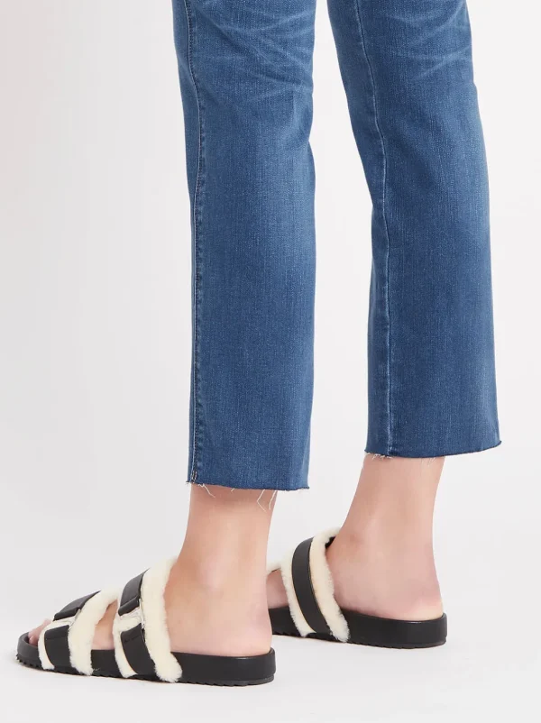 Le Sylvie Crop Raw Edge Jean