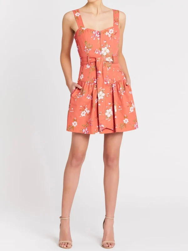 Lita Floral Linen Dress